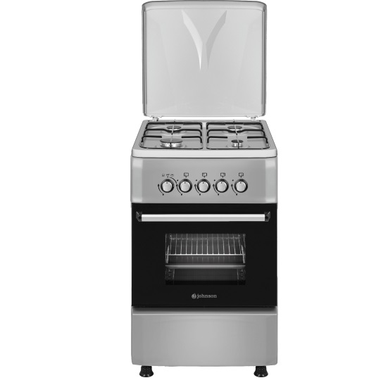 COCINA DE GAS JOHNSON 50 CM 4 F. y HORNO COCI50BX 21