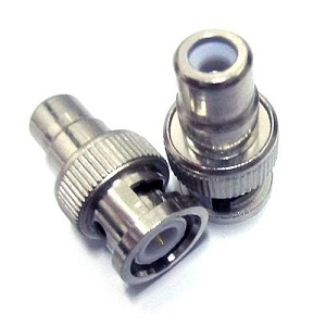 ADAPTADOR BNC MACHO A RCA HEMBRA 50