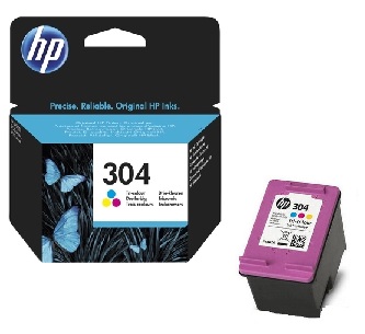 CARTUCHO TINTA HP 304 COLOR AN9K05AE 77 
