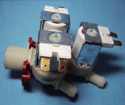ELECTROVALVULA LAVADORA TRIPLE SALIDA RECTA 58