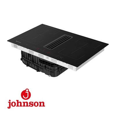 ENCIMERA INDUCCION JOHNSON 80 CM FLEX C. N. CON CAMPANA XPER80 20