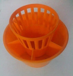 ESCURRE CUCHARAS NARANJA 37