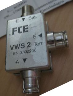 MEZCLADOR ANTENA TV - SAT FTE VWS2 BN0702206 102