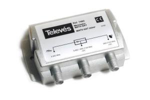 MEZCLADOR TV - SAT TELEVES 7452 BLINDADO 137