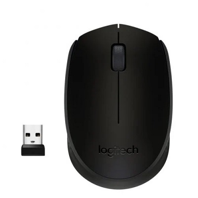 RATON LOGITECH B170 NEGRO WIRELESS 25
