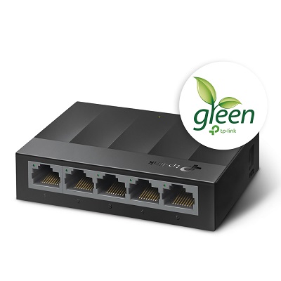 SWITCH TP LINK 5 PUERTOS LS1005G GIGABIT 12
