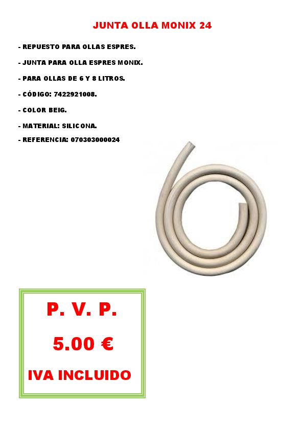 JUNTA OLLA MONIX 24